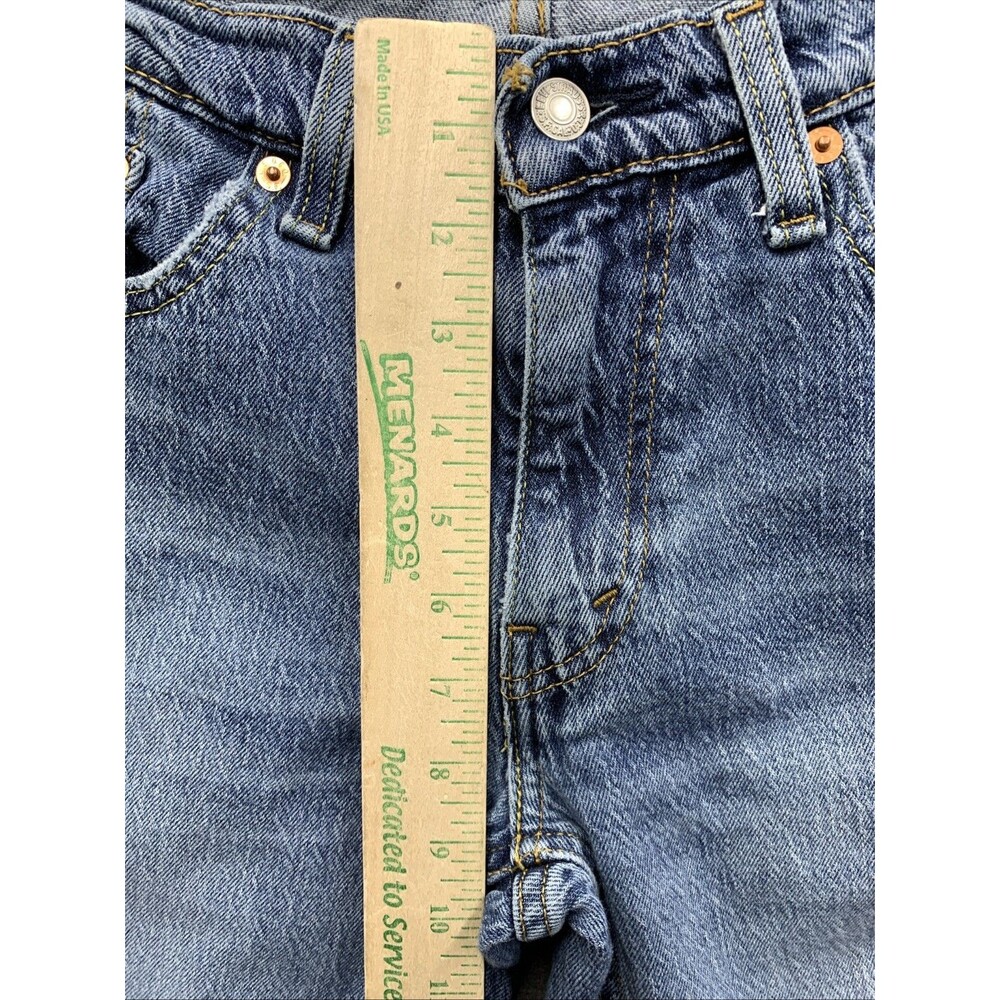 Levi's 541 Denim Jeans Men's Athletic Taper Blue Distressed Broken In Size 30X30 - Picture 5 of 16